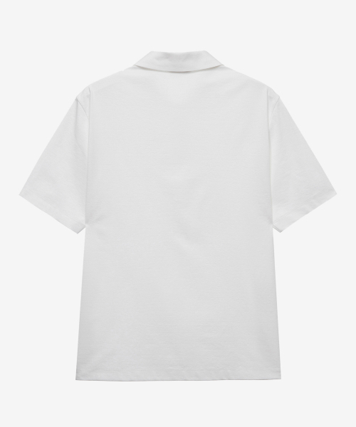 MINDBRIDGE(マインドブリッジ)の「ソロナクールタッチライトウェイトレギュラーフィットカラーTシャツ - 2色(ポロシャツ・メンズ・ホワイト/ライトグレー・100/105/95/110)」の7枚目の写真