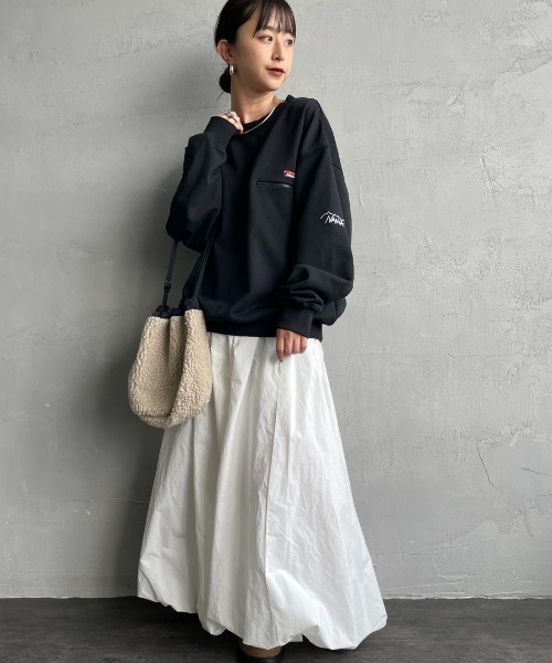 別注 拉鍊口袋 刺繡Logo大學T