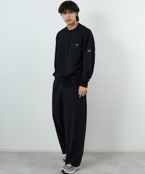 別注 拉鍊口袋 刺繡Logo大學T