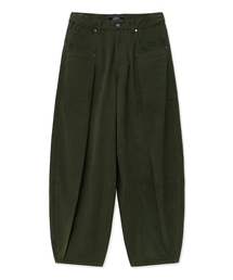 Soft Suede Twill Balloon Pants