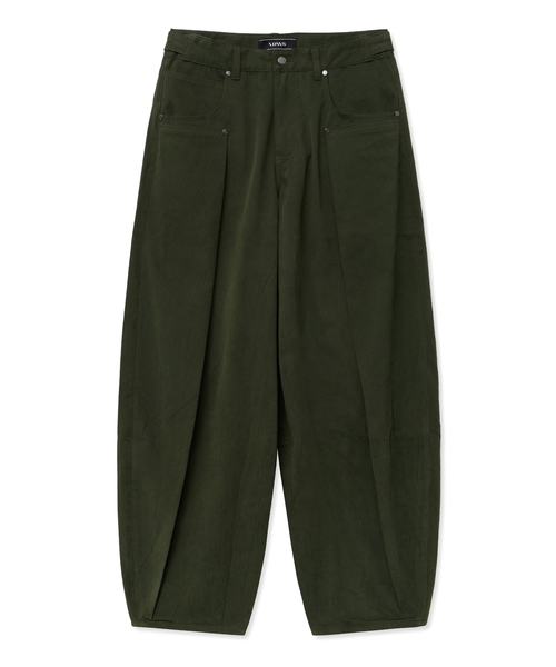 IDWS(アイドンワナセル)の「Soft Suede Twill Balloon Pants(その他パンツ・メンズ・ブラック/ベージュ/ブラウン/カーキ/アイボリー/ダークグレー・1/0/02)」の6枚目の写真