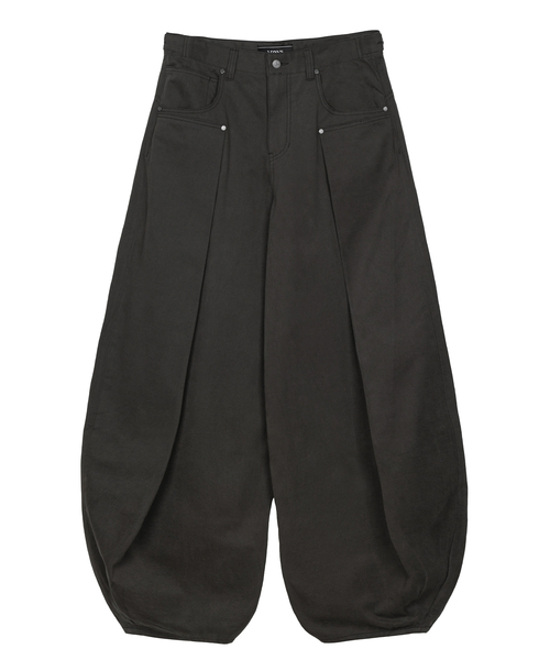 IDWS(アイドンワナセル)の「Soft Suede Twill Balloon Pants(その他パンツ・メンズ・ブラック/ベージュ/ブラウン/カーキ/アイボリー/ダークグレー・1/0/02)」の3枚目の写真