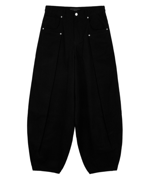 IDWS(アイドンワナセル)の「Soft Suede Twill Balloon Pants(その他パンツ・メンズ・ブラック/ベージュ/ブラウン/カーキ/アイボリー/ダークグレー・1/0/02)」の1枚目の写真