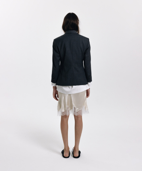 haag（ヘイグ）の「a cutting-line skirt (cream)（スカート・レディース・その他・FREE）」の8枚目の写真