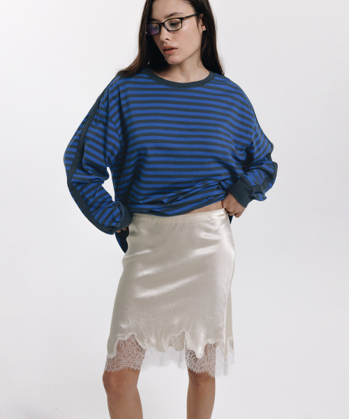 haag（ヘイグ）の「a cutting-line skirt (cream)（スカート・レディース・その他・FREE）」の13枚目の写真
