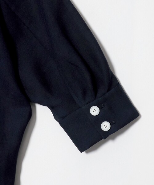 UNITED ARROWS（ユナイテッドアローズ）の「シアー ドルマン ブラウス ジャケット ‐ウォッシャブル‐（テーラードジャケット・レディース・ネイビー/ベージュ/その他1・FREE）」の14枚目の写真