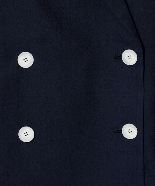 UNITED ARROWS（ユナイテッドアローズ）の「シアー ドルマン ブラウス ジャケット ‐ウォッシャブル‐（テーラードジャケット・レディース・ネイビー/ベージュ/その他1・FREE）」の4枚目の写真