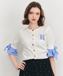 リボンスリーブRカーディガン