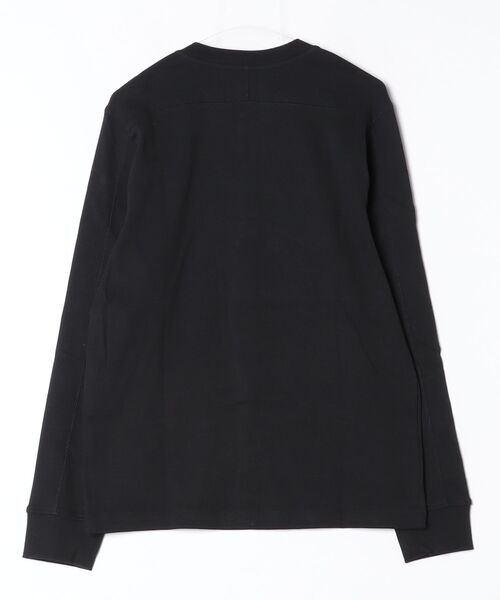 BANANA REPUBLIC FACTORY STORE(バナナリパブリック ファクトリーストア)の「BANANA REPUBLIC FACTORY STORE ミニリブ ヘンリーTシャツ(Tシャツ/カットソー・メンズ・ホワイト/ブラック・S/M/L/XL)」の3枚目の写真