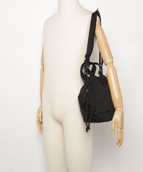 GREGORY（グレゴリー）の「チンチバッグM CINCH BAG M V2 コーデュラバリスティックブラックライト（ハンドバッグ・メンズ・ブラック・-）」の2枚目の写真