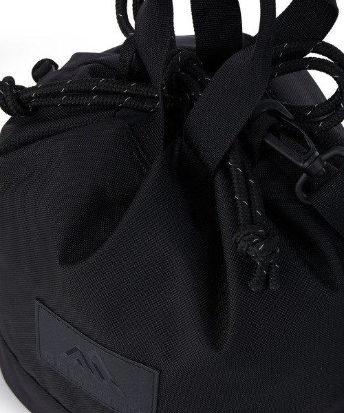 GREGORY（グレゴリー）の「チンチバッグM CINCH BAG M V2 コーデュラバリスティックブラックライト（ハンドバッグ・メンズ・ブラック・-）」の4枚目の写真