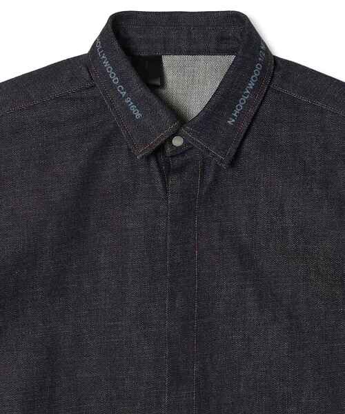 N.HOOLYWOOD COMPILE(N.ハリウッド コンパイル)の「DENIM SHIRT(シャツ/ブラウス・メンズ・ネイビー・40/38/36)」の2枚目の写真