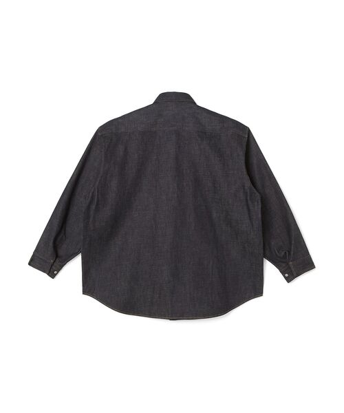 N.HOOLYWOOD COMPILE(N.ハリウッド コンパイル)の「DENIM SHIRT(シャツ/ブラウス・メンズ・ネイビー・40/38/36)」の5枚目の写真