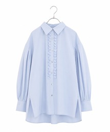 tuck frill modern volume shirt