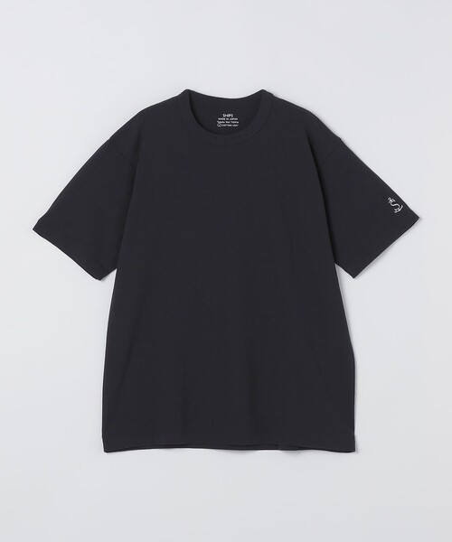 SHIPS(シップス)の「SHIPS:〈MADE IN JAPAN〉スタンダード チューブ Tシャツ(Tシャツ/カットソー・メンズ・ホワイト/ブラック/グレー・SMALL/MEDIUM/LARGE/X-LARGE)」の2枚目の写真