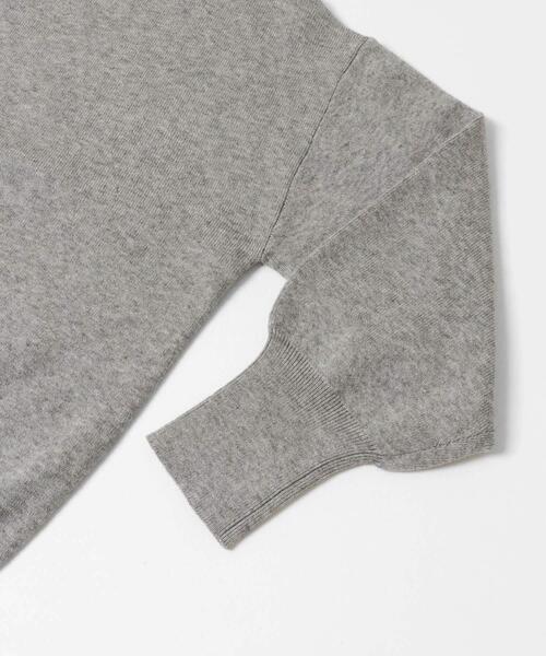 ITEMS URBANRESEARCH（アイテムズ アーバンリサーチ）の「『洗濯可』アウトリンキングVネックニット（ニット/セーター・レディース・ブラック/オフホワイト/ピンク/グレー/ホワイト系その他・FREE）」の16枚目の写真