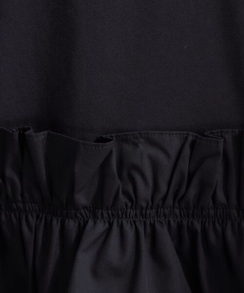 OPAQUE.CLIP（オペークドットクリップ）の「裾フリルドッキングカットソー【洗濯機OK】（Tシャツ/カットソー・レディース・ボルドー/ブラック/チャコールグレー・38/40）」の11枚目の写真