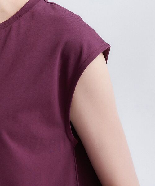 OPAQUE.CLIP（オペークドットクリップ）の「裾フリルドッキングカットソー【洗濯機OK】（Tシャツ/カットソー・レディース・ボルドー/ブラック/チャコールグレー・38/40）」の20枚目の写真