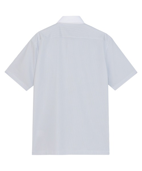 TOKYO SHIRTS(トウキョウシャツ)の「ビズポロ ポロシャツ コンフォートドライ 半袖 メンズ(ポロシャツ・メンズ・ブルー・XL/LL/L/M/S)」の2枚目の写真