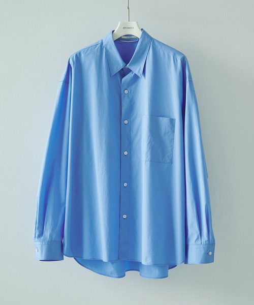 [STUDIOUS] Clear broad Shirts — прозрачная широкая рубашка