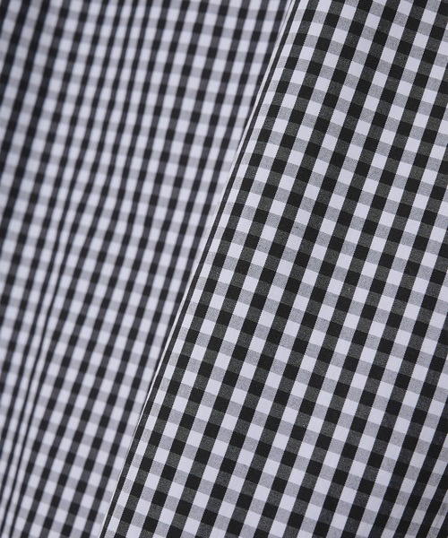 STUDIOUS(ステュディオス)の「【STUDIOUS】Clear broad Shirts(シャツ/ブラウス・メンズ・ホワイト/サックスブルー/ストライプ/チェック・2/3/1)」の14枚目の写真
