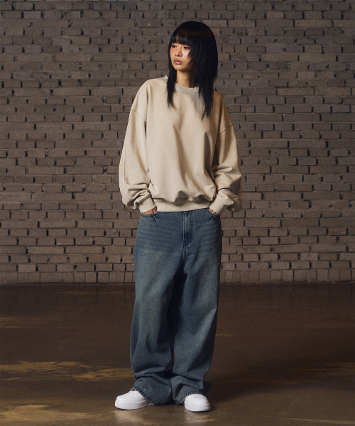 F.ILLUMINATE(フィルミネイト)の「ダメージウォッシュデニムパンツ-スカイブルー(デニムパンツ・レディース・その他・XS/S/M/L/XL)」の6枚目の写真
