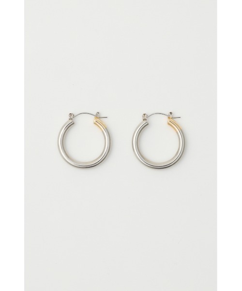 SLY（スライ）の「HOOP P/EARRINGS フープピアス（ピアス（両耳用）・レディース・シルバー/ゴールド・FREE）」の10枚目の写真