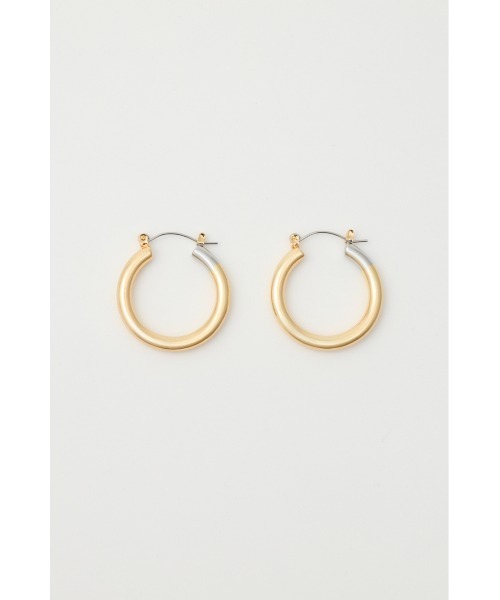 SLY（スライ）の「HOOP P/EARRINGS フープピアス（ピアス（両耳用）・レディース・シルバー/ゴールド・FREE）」の5枚目の写真