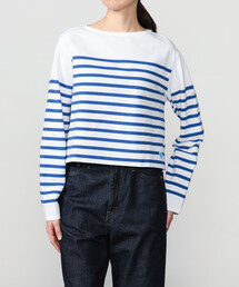 ORCIVAL | ラッセル ボートネッククロップドTシャツ WOMEN