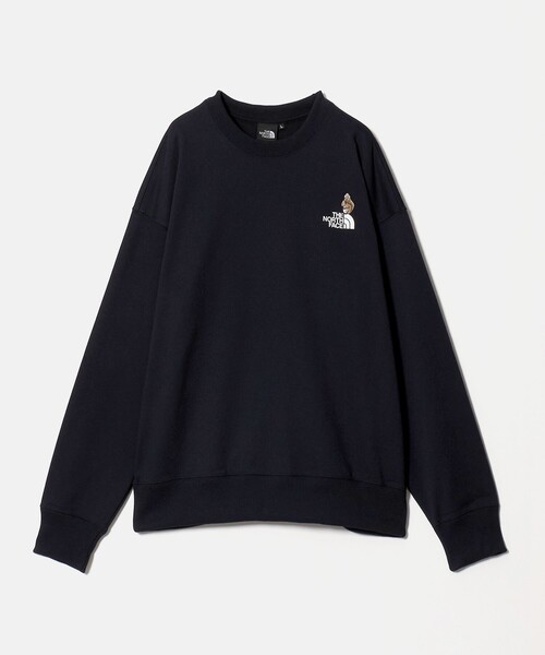 THE NORTH FACE(ザノースフェイス)の「<THE NORTH FACE>ズー ピッカー クルー(スウェット・メンズ・ブラック/ネイビー・XL/L/M)」の4枚目の写真