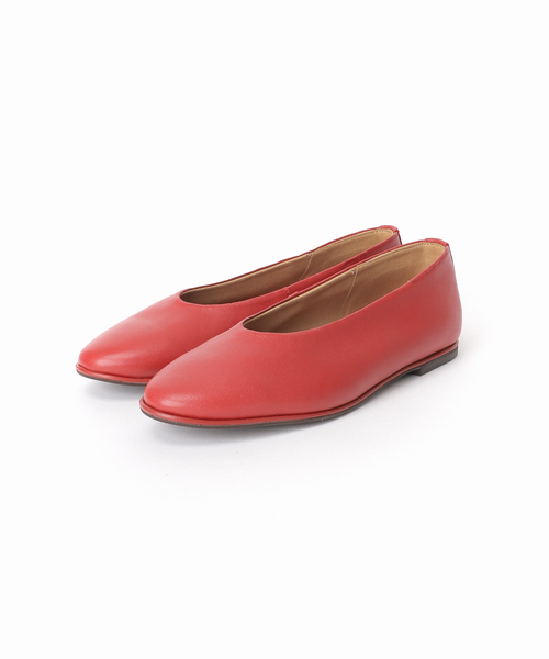 FLAT(フラット)の「レザーラウンドフラット(その他シューズ・レディース・レッド/ベージュ/ブラック系その他/ナチュラル・22cm/24cm/22.5cm/24.5cm/23cm/25cm/23.5cm)」の5枚目の写真