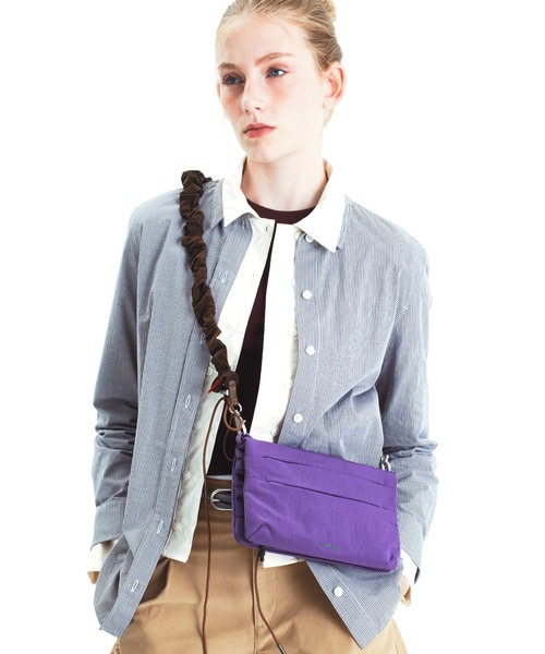 Topologie(トポロジー)の「Flat Sacoche Small(フラット サコッシュ スモール)(ショルダーバッグ・レディース・パープル/ブルー・ONE SIZE)」の11枚目の写真