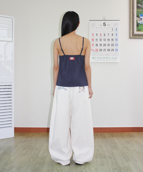 RONRON(ロンロン)の「BETTY BOOP CHARM DOT CAMI TOP SLEEVELESS NAVY(Tシャツ/カットソー・レディース・その他・FREE)」の5枚目の写真