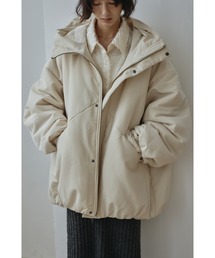 パッファーボリュームブルゾン