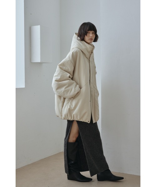 STYLEMIXER(スタイルミキサー)の「パッファーボリュームブルゾン(その他アウター・レディース・アイボリー/ブラック/ブラウン・FREE)」の14枚目の写真