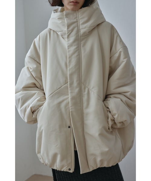 STYLEMIXER(スタイルミキサー)の「パッファーボリュームブルゾン(その他アウター・レディース・アイボリー/ブラック/ブラウン・FREE)」の18枚目の写真