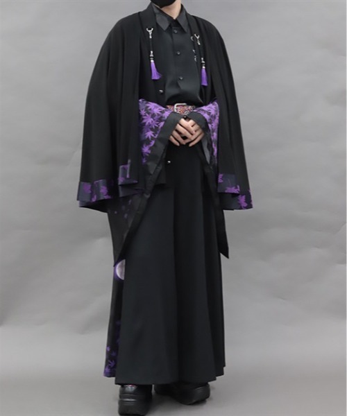 REZEN(リゼン)の「紅葉×月ケープ羽織(その他アウター・メンズ・ローズ/レッドパープル・MEDIUM/LARGE)」の17枚目の写真