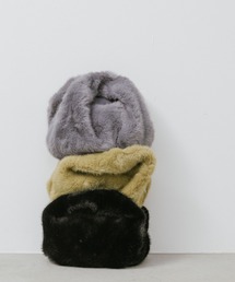 Color Fur Round Bag / カラーファーラウンドバッグ