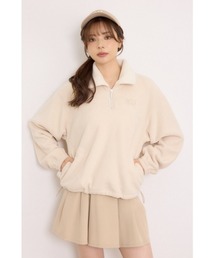 【RIENDA GOLF】ハーフジップフリースプルオーバー 秋服 冬服