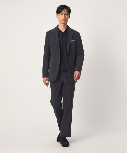 green label relaxing(グリーンレーベルリラクシング)の「A+ コーデュロイ スタンダード イージー セットアップ パンツ スラックス -ストレッチ-(スラックス・メンズ・ダークブラウン/ダークグリーン/ネイビー・M/XL/S/L)」の4枚目の写真