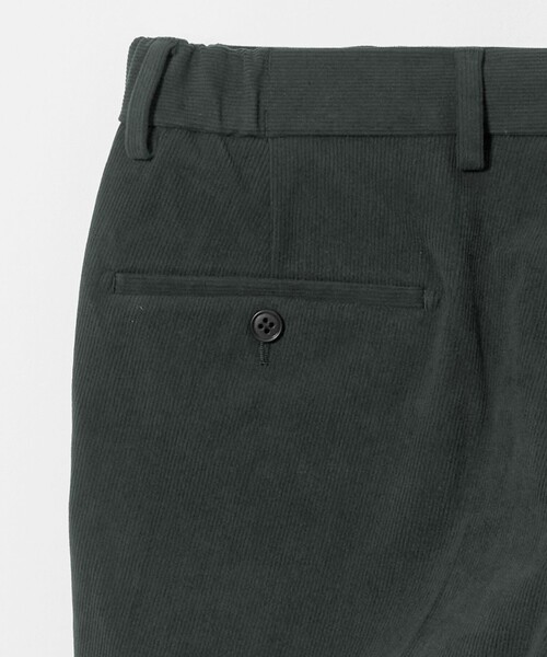 green label relaxing(グリーンレーベルリラクシング)の「A+ コーデュロイ スタンダード イージー セットアップ パンツ スラックス -ストレッチ-(スラックス・メンズ・ダークブラウン/ダークグリーン/ネイビー・M/XL/S/L)」の18枚目の写真