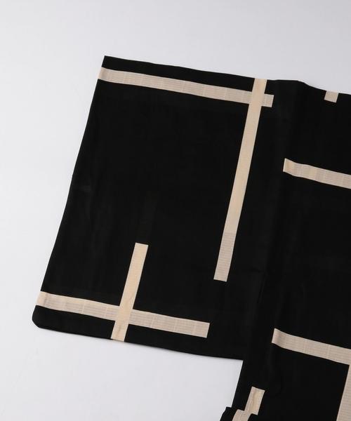 UNITED ARROWS（ユナイテッドアローズ）の「誉 浴衣 破れ格子（浴衣・メンズ・ホワイト/ブラック・MEDIUM/LARGE）」の15枚目の写真