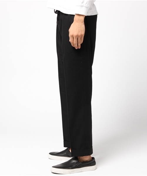 SHIPS JET BLUE（シップスジェットブルー）の「SHIPS JET BLUE:  FLANNE.LANA (フランネラーナ) イージーパンツ（その他パンツ・メンズ・ブラック/ネイビー/チャコールグレー・MEDIUM/SMALL/LARGE）」の5枚目の写真