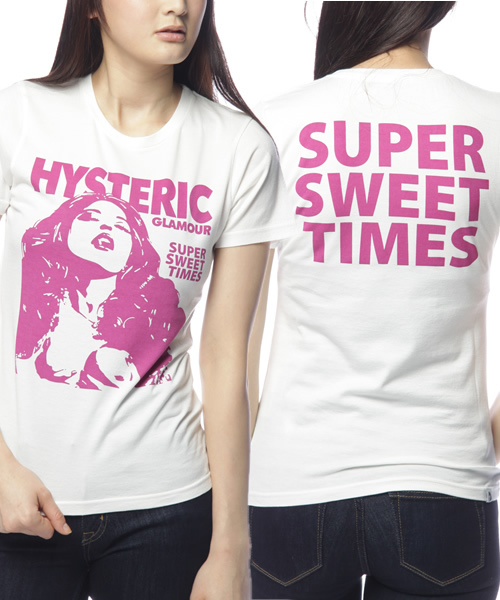 HYSTERIC GLAMOUR(ヒステリックグラマー)の「SUPER SWEET TIMES pt T HYSTERIC GLAMOUR(ヒステリックグラマー)の「SUPER SWEET TIMES pt T