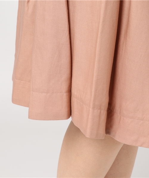 JILL by JILL STUART(ジルバイジルスチュアート)の「BUTTONED FLAIR SK(スカート・レディース・ピンク/レッド/ネイビー・SMALL/MEDIUM)」の4枚目の写真