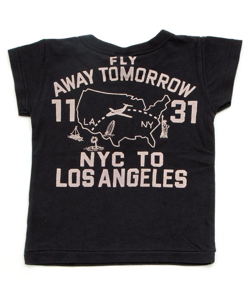 BREEZE（ブリーズ）の「アメリカンホリデーＴシャツ（Tシャツ/カットソー・キッズ・ライム/チャコール/グレー/ブルー・95/100/120/80/90/110/130/140）」の9枚目の写真