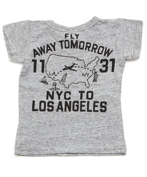 BREEZE（ブリーズ）の「アメリカンホリデーＴシャツ（Tシャツ/カットソー・キッズ・ライム/チャコール/グレー/ブルー・95/100/120/80/90/110/130/140）」の10枚目の写真