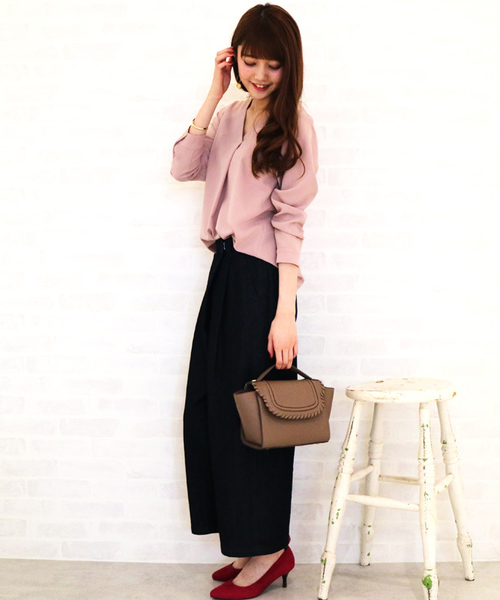 N.(N. Natural Beauty Basic)(エヌエヌナチュラルビューティーベーシック)の「 【Ray 10月号掲載】ベーシックパンプス(パンプス・レディース・ブラック/グレー/ベージュ/ピンク・MEDIUM/LARGE/SMALL)」の14枚目の写真