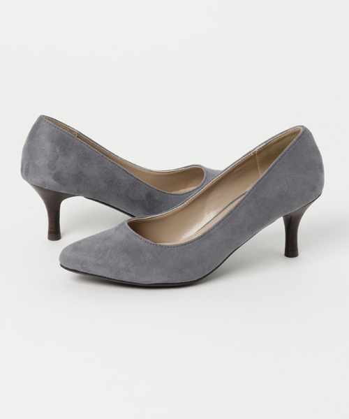 N.(N. Natural Beauty Basic)(エヌエヌナチュラルビューティーベーシック)の「 【Ray 10月号掲載】ベーシックパンプス(パンプス・レディース・ブラック/グレー/ベージュ/ピンク・MEDIUM/LARGE/SMALL)」の3枚目の写真