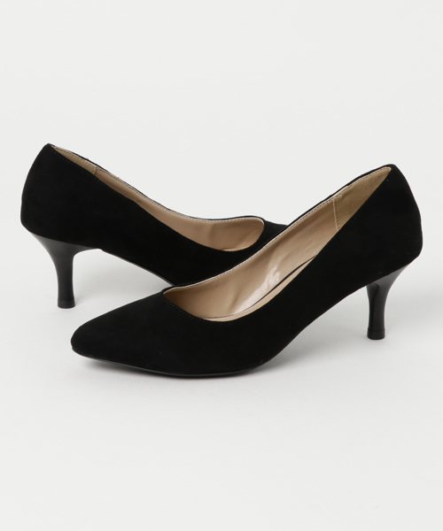 N.(N. Natural Beauty Basic)(エヌエヌナチュラルビューティーベーシック)の「 【Ray 10月号掲載】ベーシックパンプス(パンプス・レディース・ブラック/グレー/ベージュ/ピンク・MEDIUM/LARGE/SMALL)」の2枚目の写真